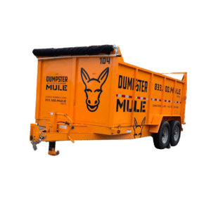 rental dumpster trailer