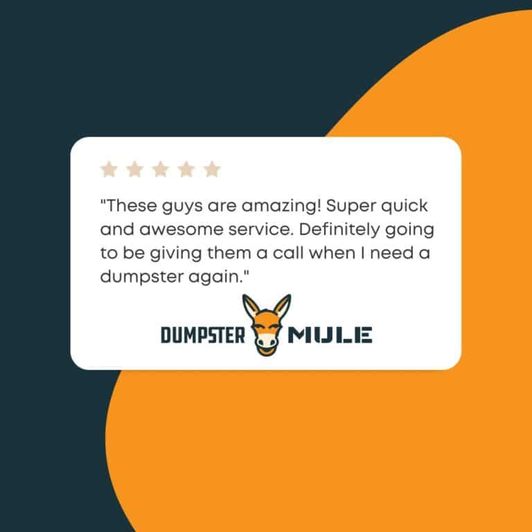 dumpster mule 5 star review