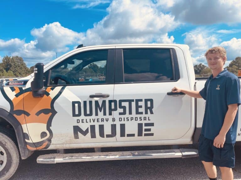 tucker p - dumpster mule delivery driver