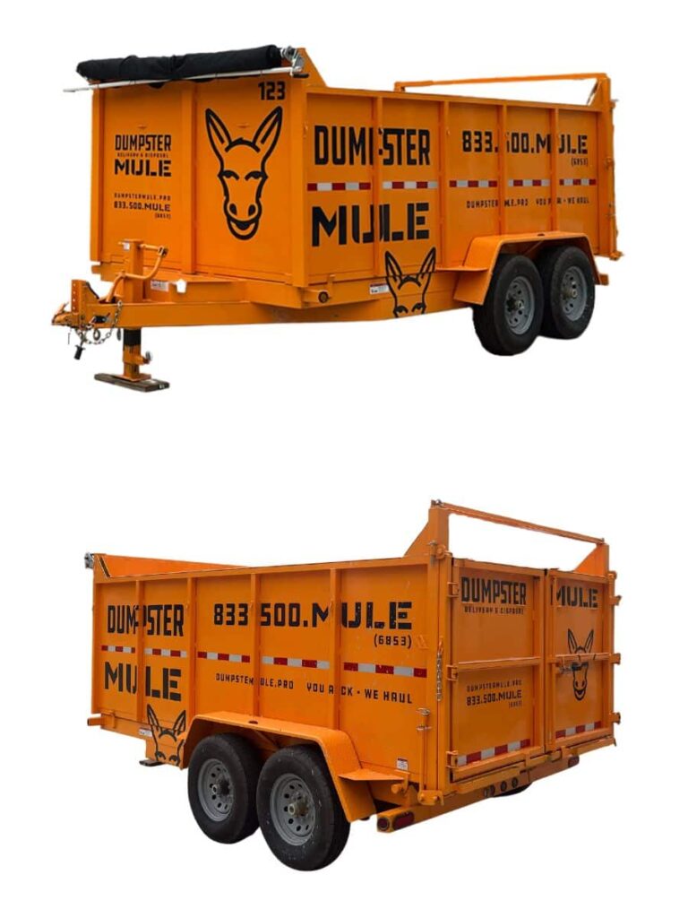 dumpster mule dump trailer breakdown